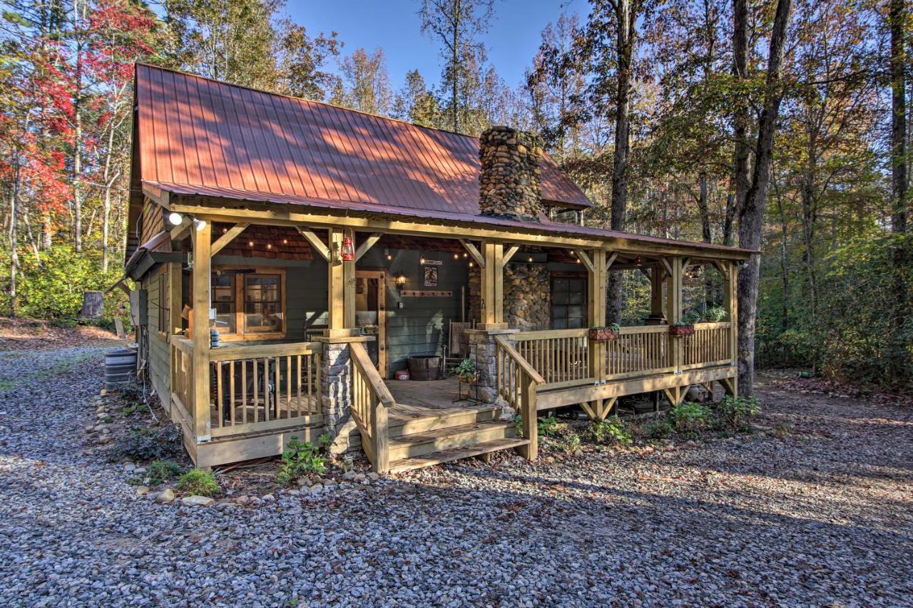 Sautee Nacoochee 5-Acre North Georgia Mountain Retreat With Creek!ヴィラ エクステリア 写真