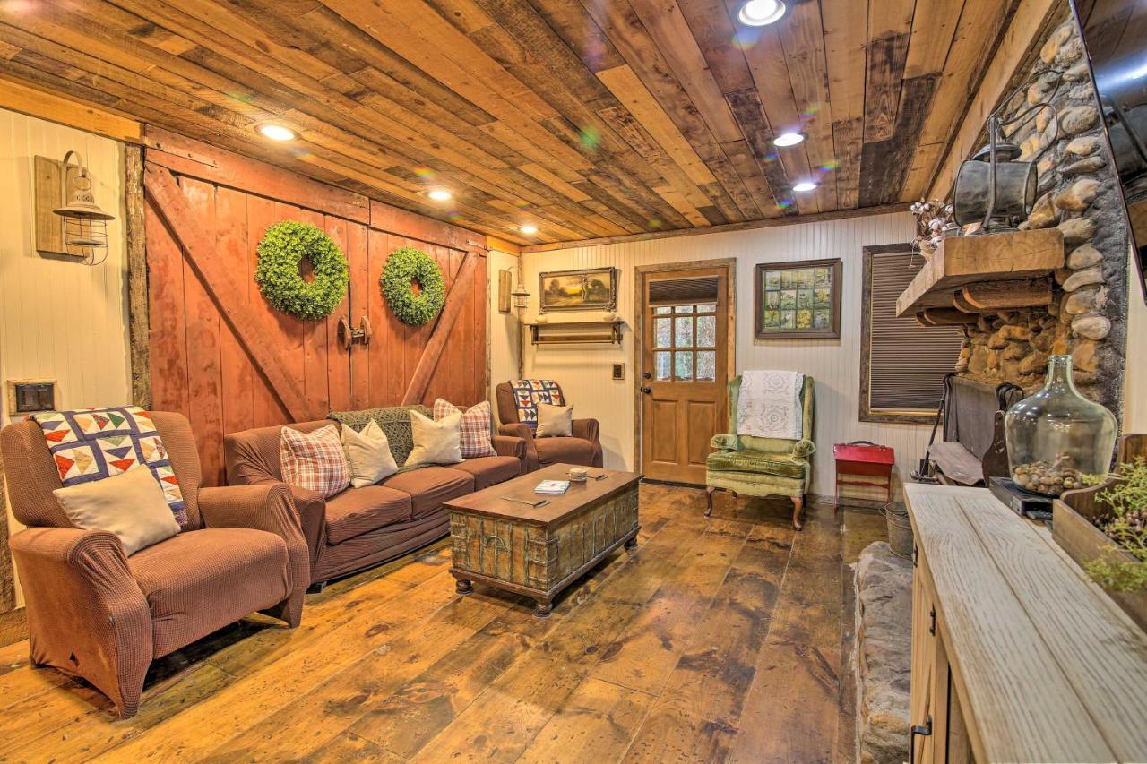 Sautee Nacoochee 5-Acre North Georgia Mountain Retreat With Creek!ヴィラ エクステリア 写真