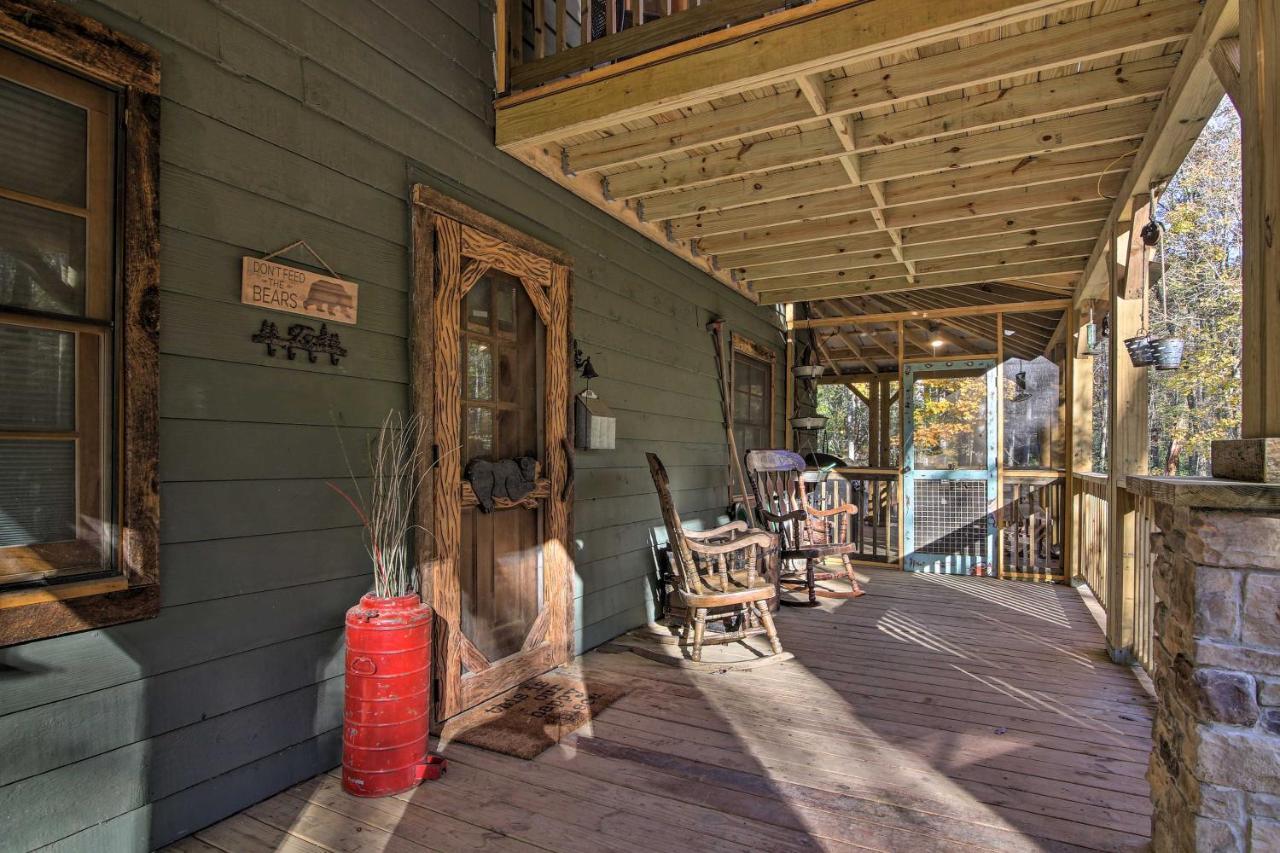 Sautee Nacoochee 5-Acre North Georgia Mountain Retreat With Creek!ヴィラ エクステリア 写真