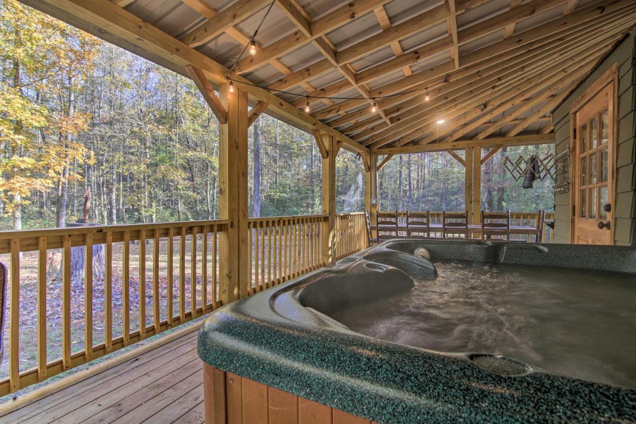 Sautee Nacoochee 5-Acre North Georgia Mountain Retreat With Creek!ヴィラ エクステリア 写真