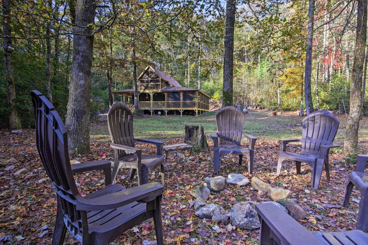Sautee Nacoochee 5-Acre North Georgia Mountain Retreat With Creek!ヴィラ エクステリア 写真