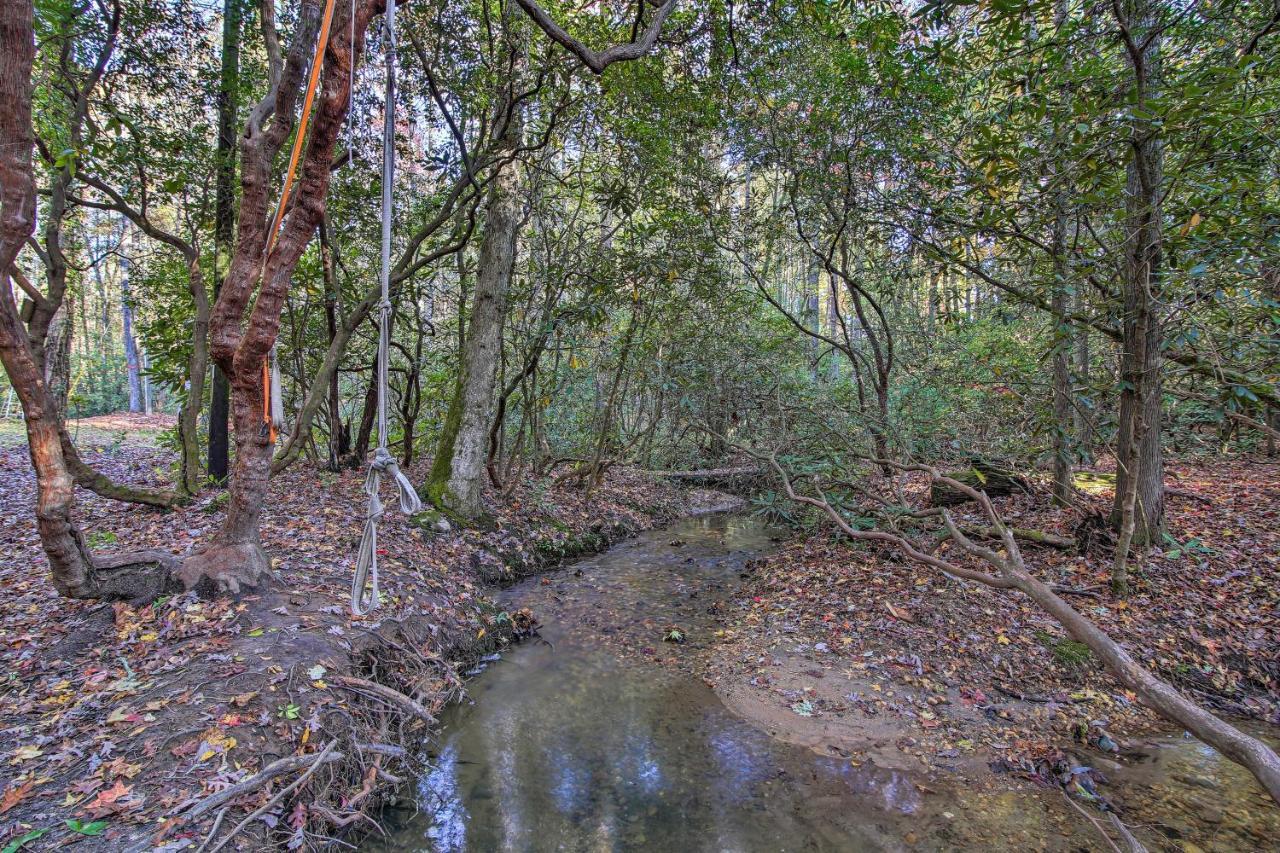Sautee Nacoochee 5-Acre North Georgia Mountain Retreat With Creek!ヴィラ エクステリア 写真