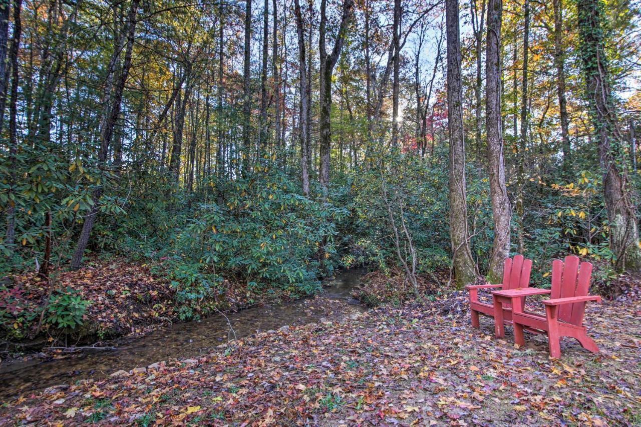 Sautee Nacoochee 5-Acre North Georgia Mountain Retreat With Creek!ヴィラ エクステリア 写真