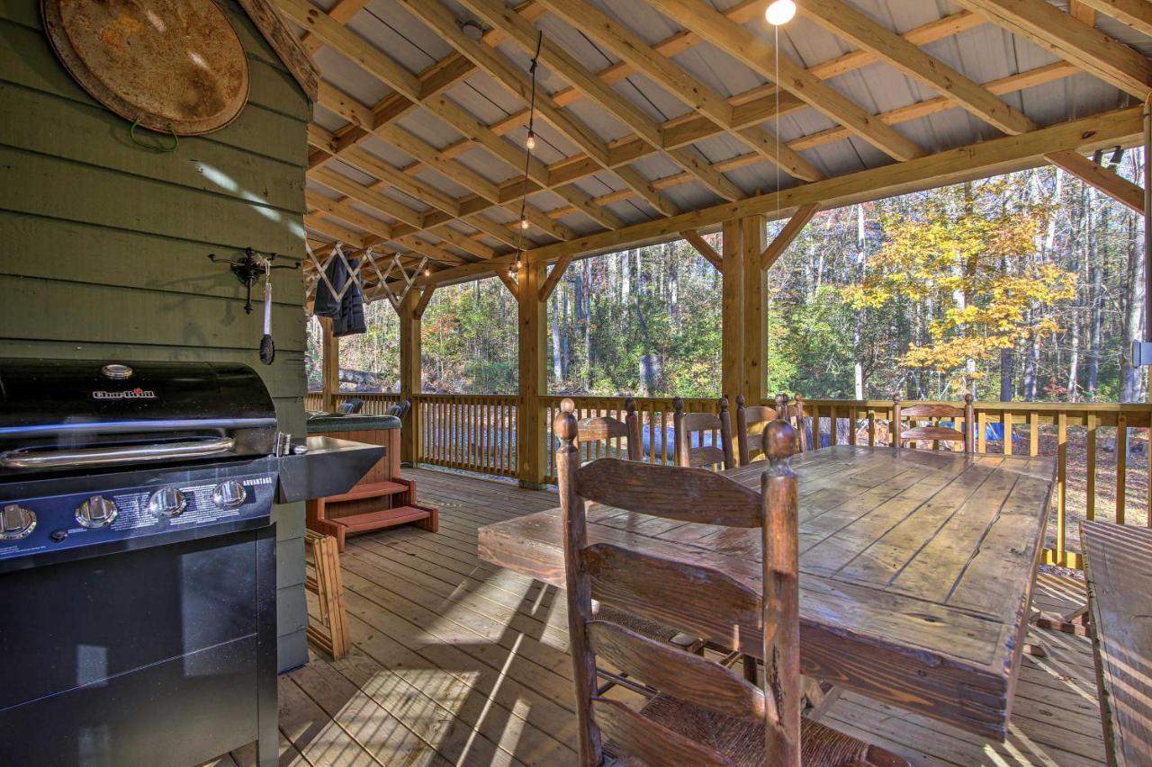 Sautee Nacoochee 5-Acre North Georgia Mountain Retreat With Creek!ヴィラ エクステリア 写真